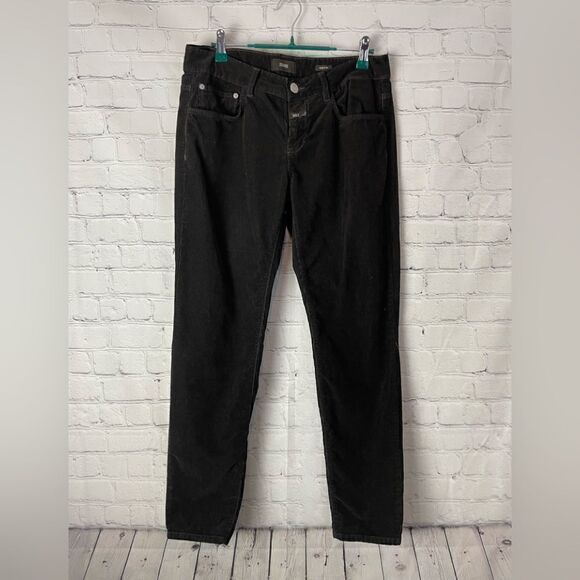 Closed Corduroy Pants Green Size 28 - Picture 1 of 8